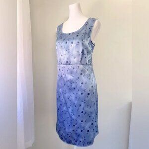 Vintage Y2K Floral Satin Sleeveless Dress